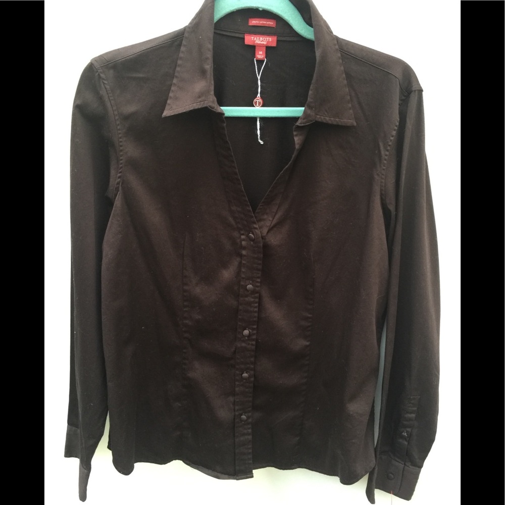 Talbots shirt size 14 stretchy